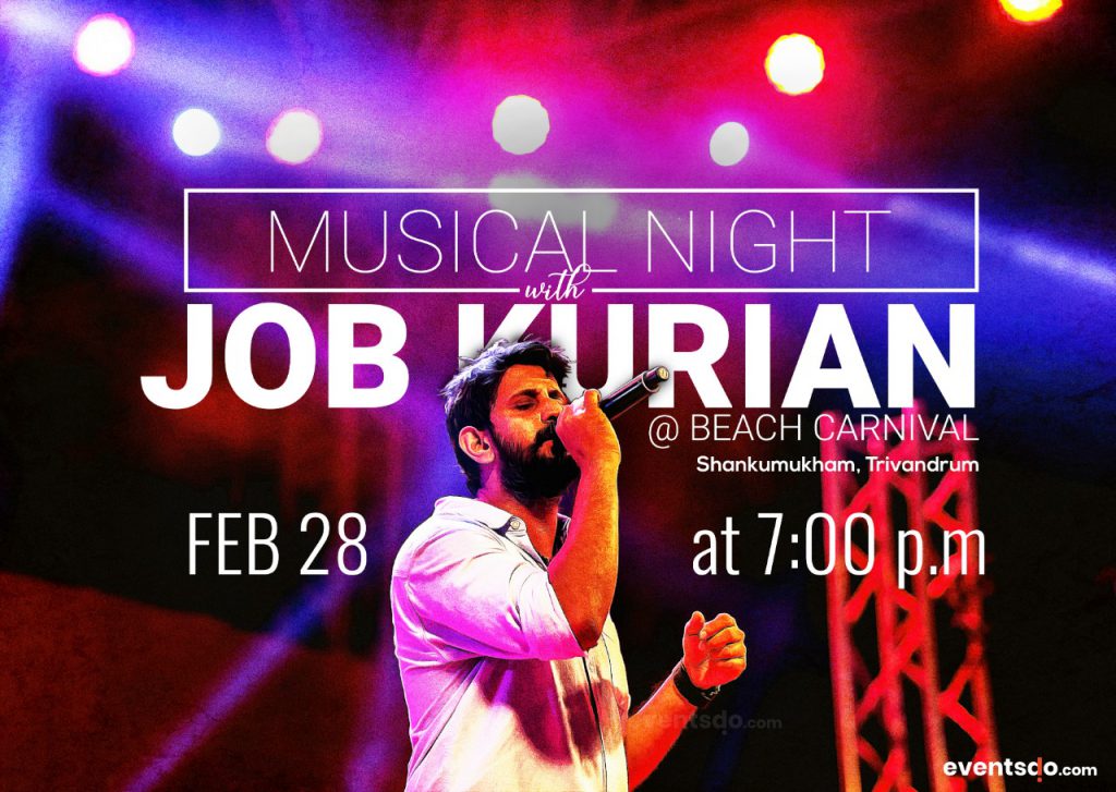 Job Kurian performing live 